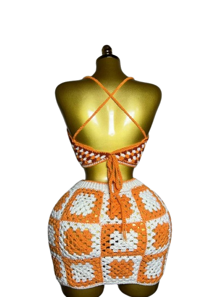 Granny Square Ladies Set